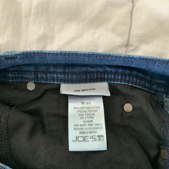 Joe’s Jeans Men’s The Brixton Size 33 - Picture 6 of 9